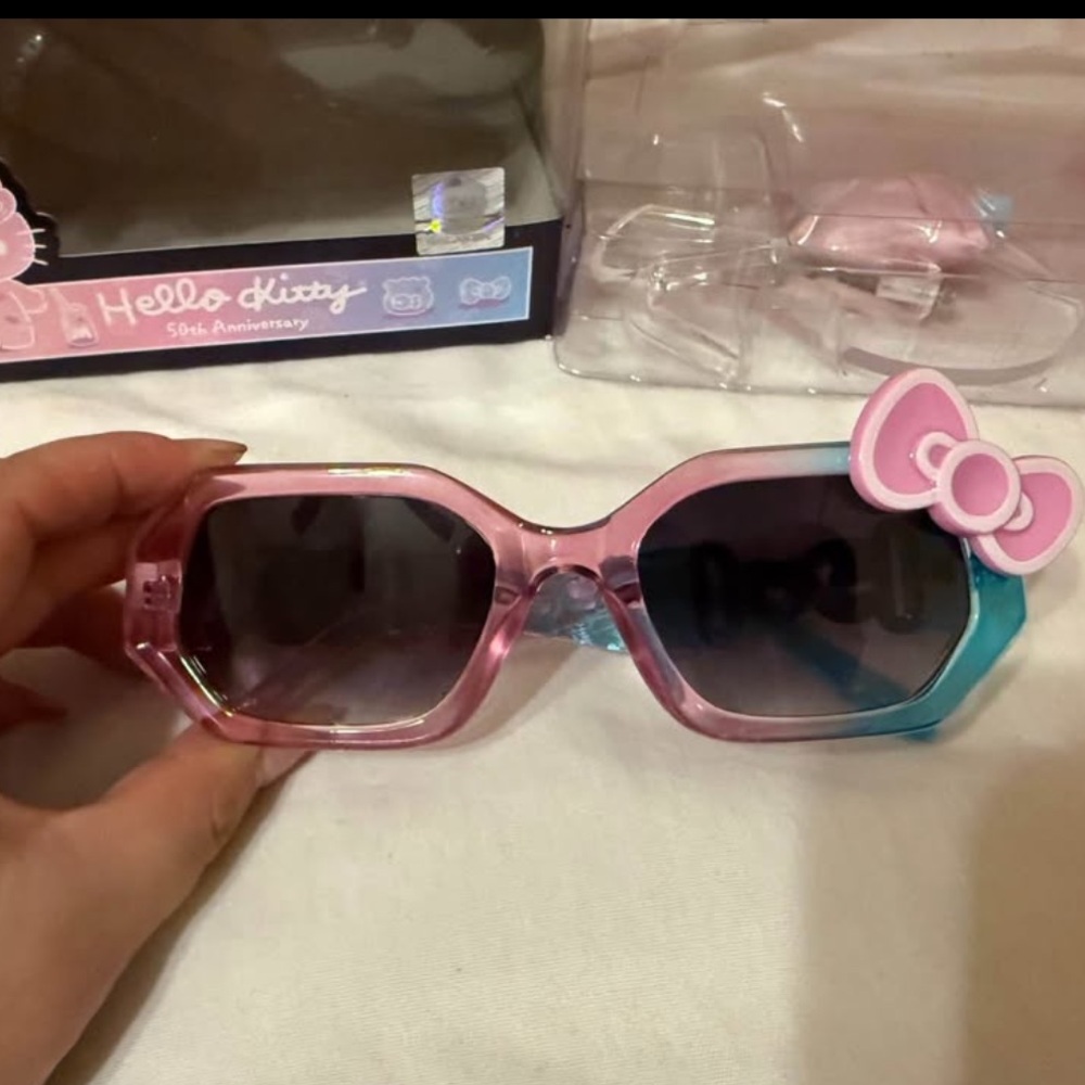 Hello Kitty Pink and Teal Sunglasses